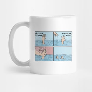 Urban Planning Meme - Public Transport Mug